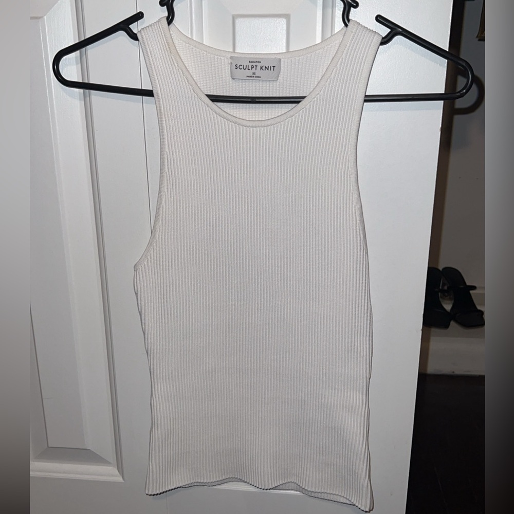 Aritiza Babaton Sculpt Knit Tank